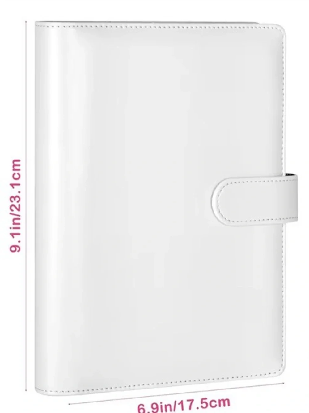 A5 Kpop Photocard White Binder